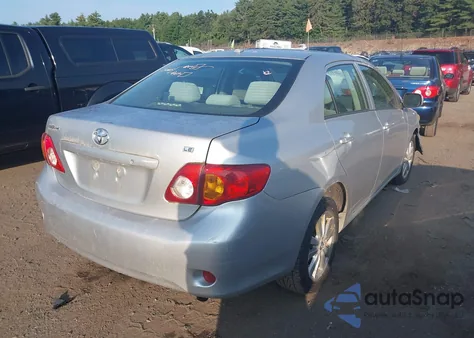 2009 Toyota Corolla Le from USA, damaged, VIN 2T1BU40E39C072796